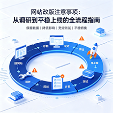 三明建站-网站改版注意事项：从调研到平稳上线的全流程指南