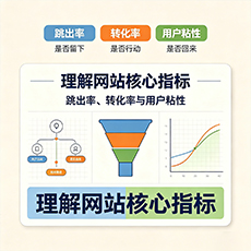 三明建站-理解网站核心指标：跳出率、转化率与用户粘性